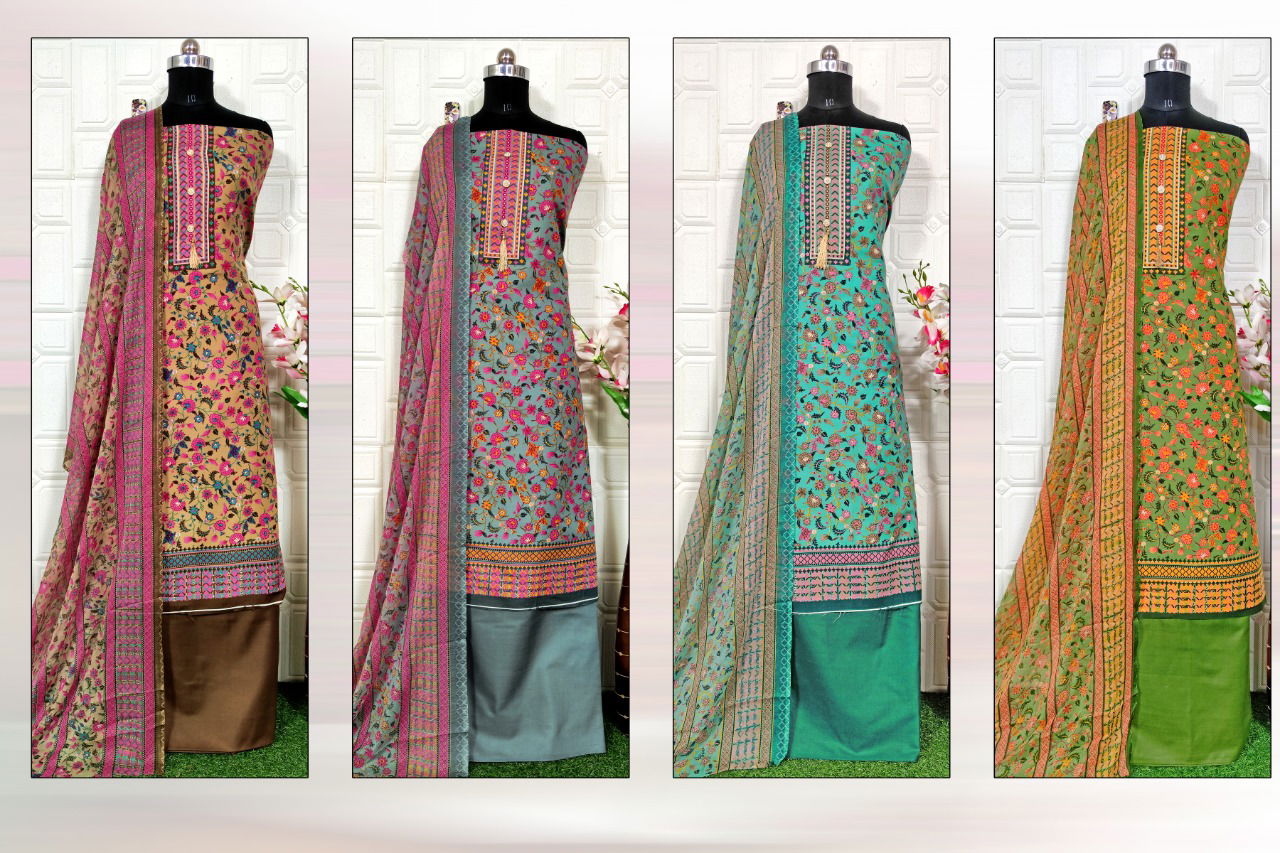 Tc Fariha Casual Daily Wear Cotton Printed Designer Dress Material Collection